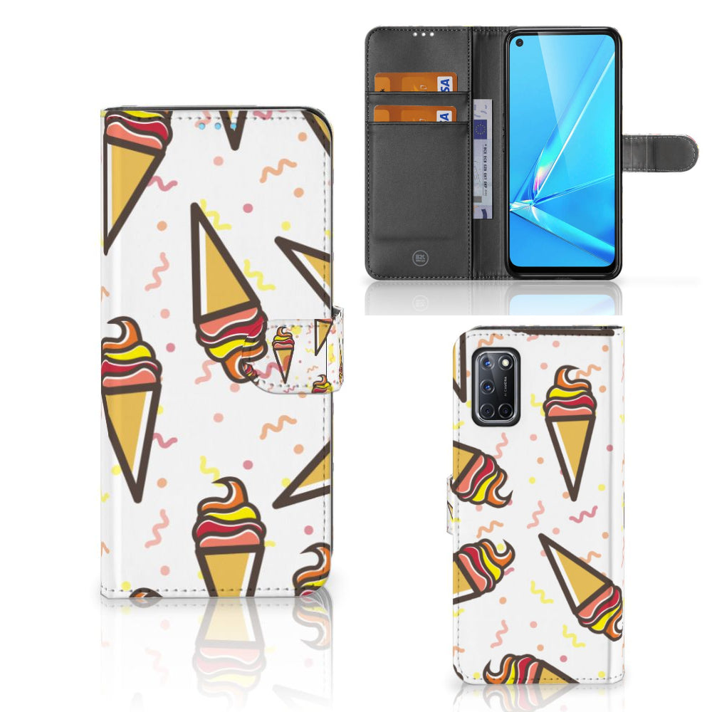 OPPO A72 | OPPO A52 Book Cover Icecream