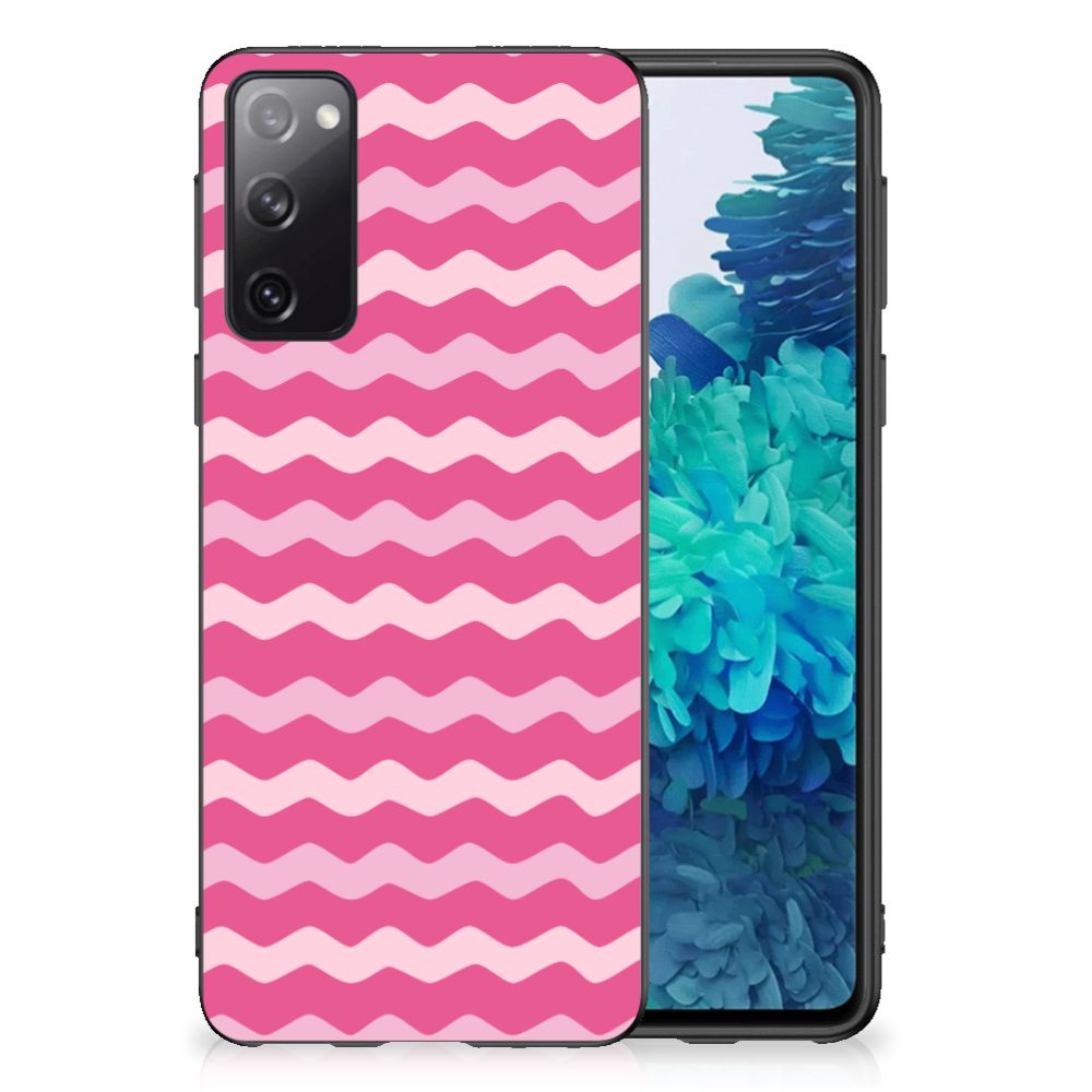 Samsung Galaxy S20 Bumper Case Waves Pink