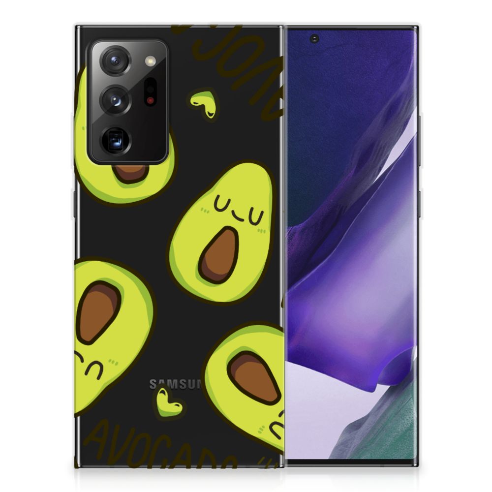 Samsung Galaxy Note20 Ultra Telefoonhoesje met Naam Avocado Singing B2C Telecom