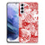 Silicone Back Case Samsung Galaxy S21 Plus Angel Skull Rood B2C Telecom