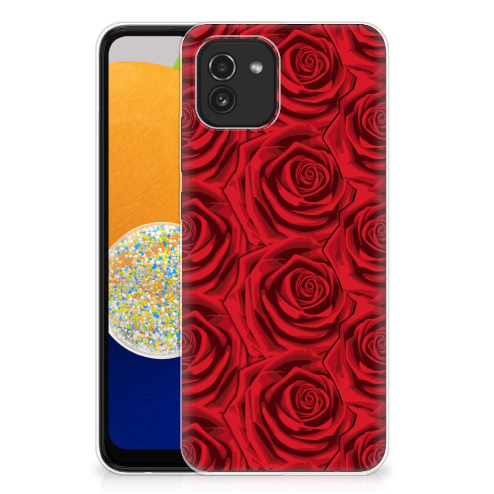Samsung Galaxy A03 TPU Case Red Roses B2C Telecom