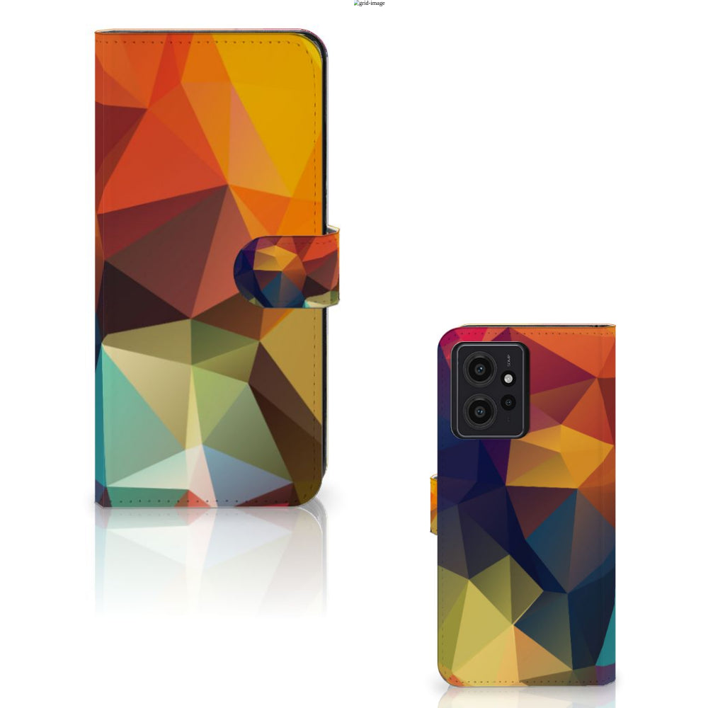 Xiaomi Redmi Note 12 4G Book Case Polygon Color