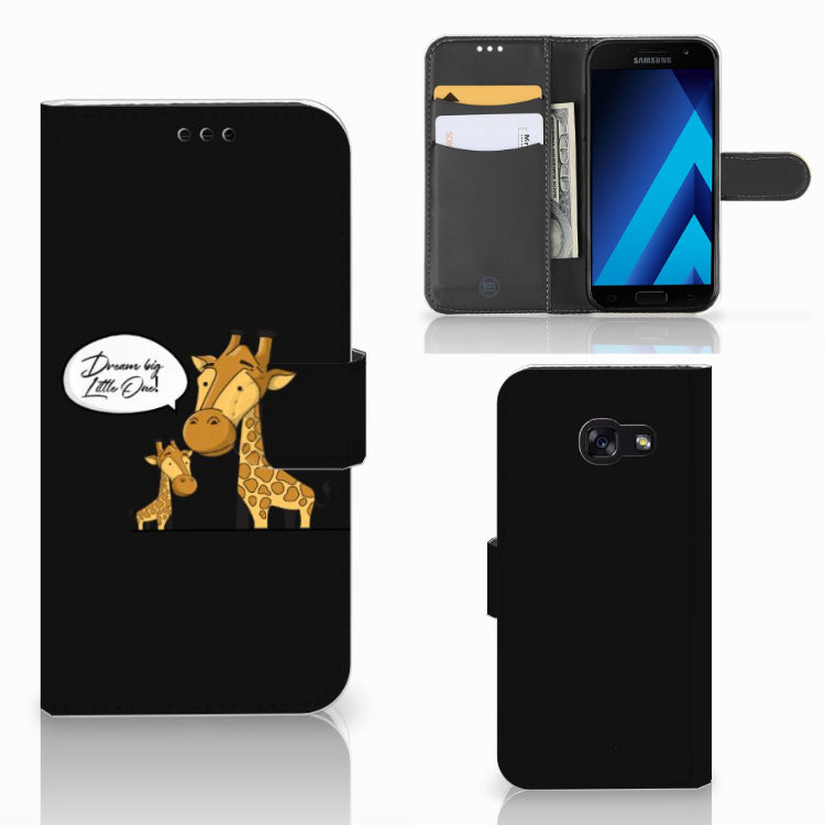 Samsung Galaxy A5 2017 Leuk Hoesje Giraffe