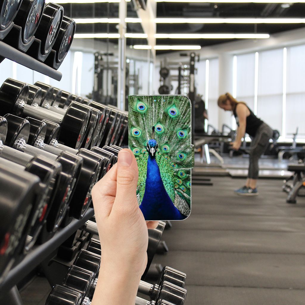 Huawei Y5 (2019) Telefoonhoesje met Pasjes Pauw