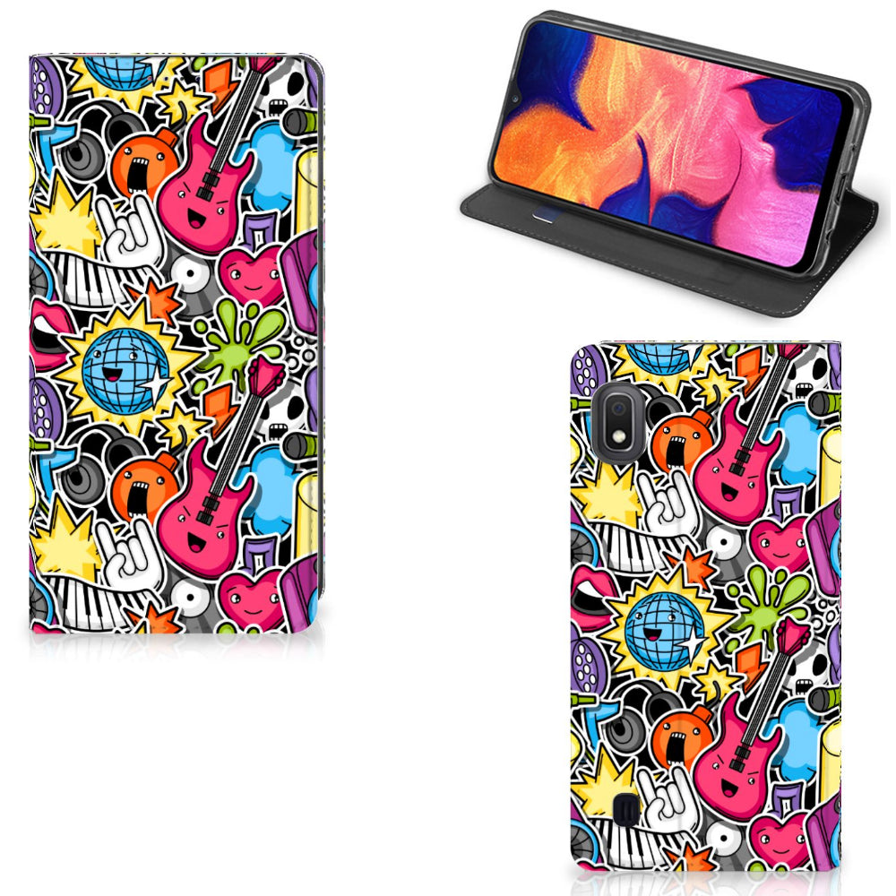 Samsung Galaxy A10 Hippe Standcase Punk Rock