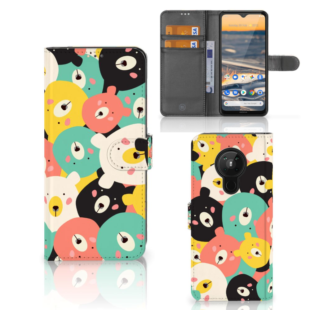 Nokia 5.3 Leuk Hoesje Bears
