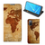 OPPO A52 | A72 Book Cover Wereldkaart - B2C Telecom