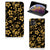 Apple iPhone 11 Smart Cover Gouden Bloemen