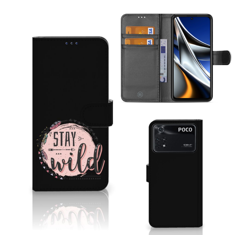 Xiaomi Poco X4 Pro 5G Leuk Hoesje Boho Stay Wild