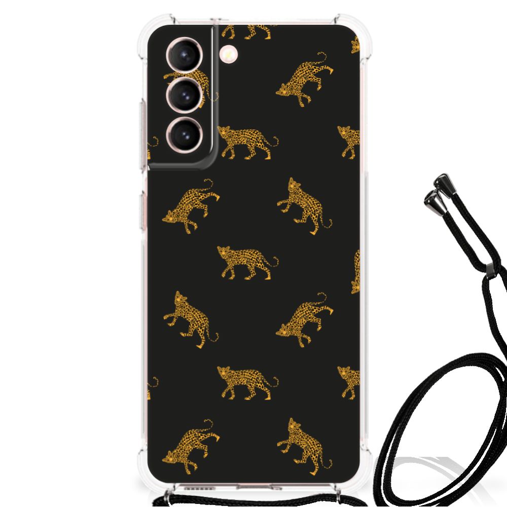Case Anti-shock voor Samsung Galaxy S21 FE Leopards