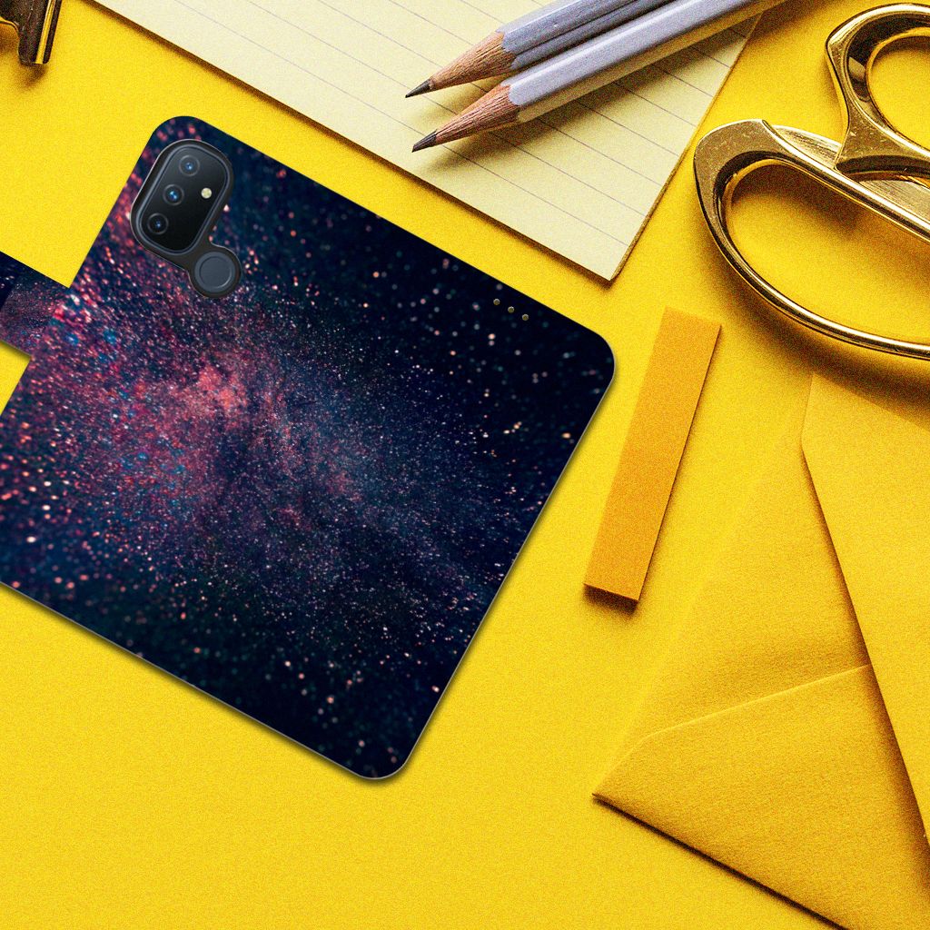 OnePlus Nord N100 Book Case Stars