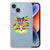Apple iPhone 14 Telefoonhoesje met Naam Cat Color B2C Telecom