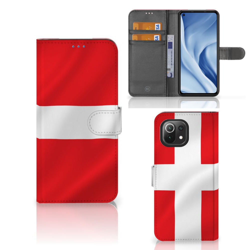 Xiaomi 11 Lite 5G NE | Mi 11 Lite Bookstyle Case Denemarken