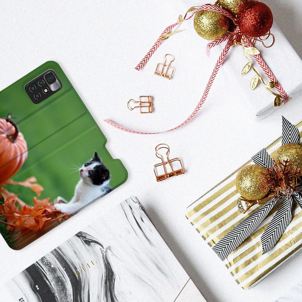 Xiaomi Redmi 10 Hoesje maken Kitten - B2C Telecom