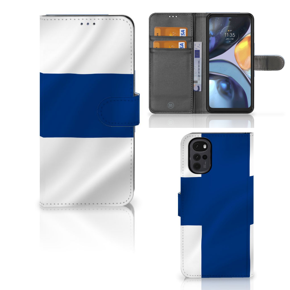 Motorola Moto G22 Bookstyle Case Finland