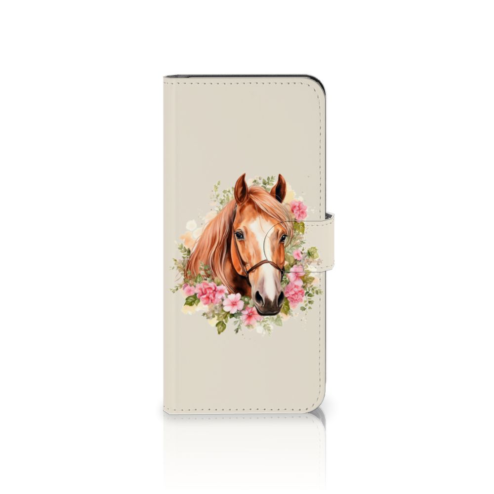 Telefoonhoesje met Pasjes voor Samsung Galaxy M14 Paard