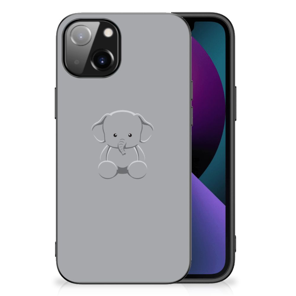 Apple iPhone 13 Hoesje Grijs Baby Olifant B2C Telecom