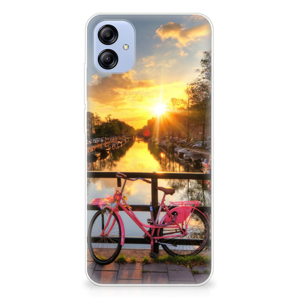 Samsung Galaxy A04e Siliconen Back Cover Amsterdamse Grachten
