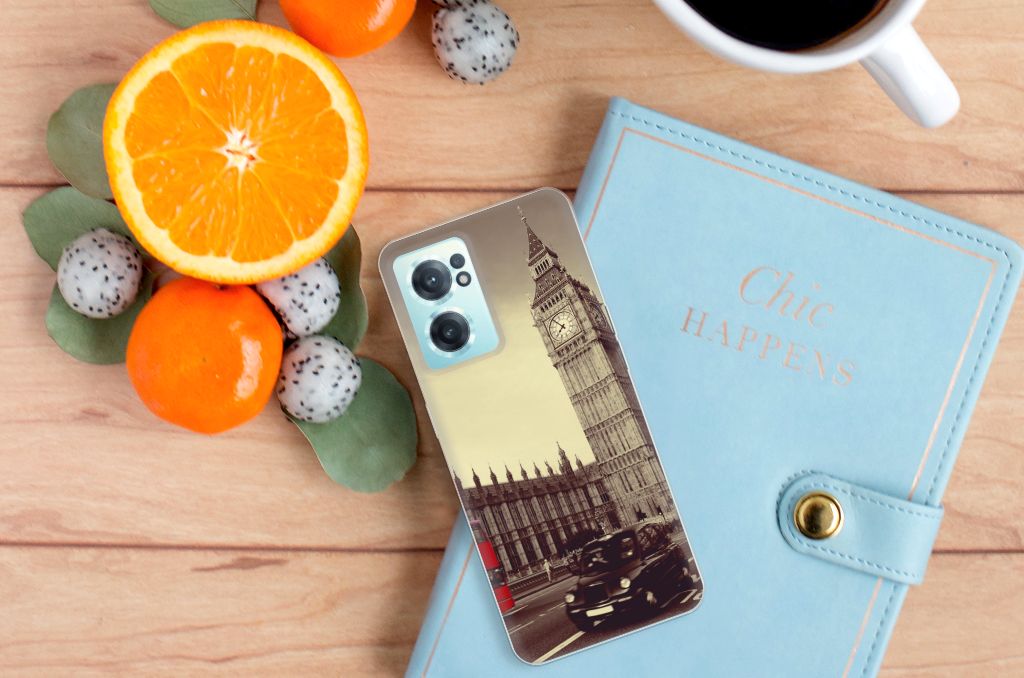 OnePlus Nord CE 2 5G Siliconen Back Cover Londen B2C Telecom