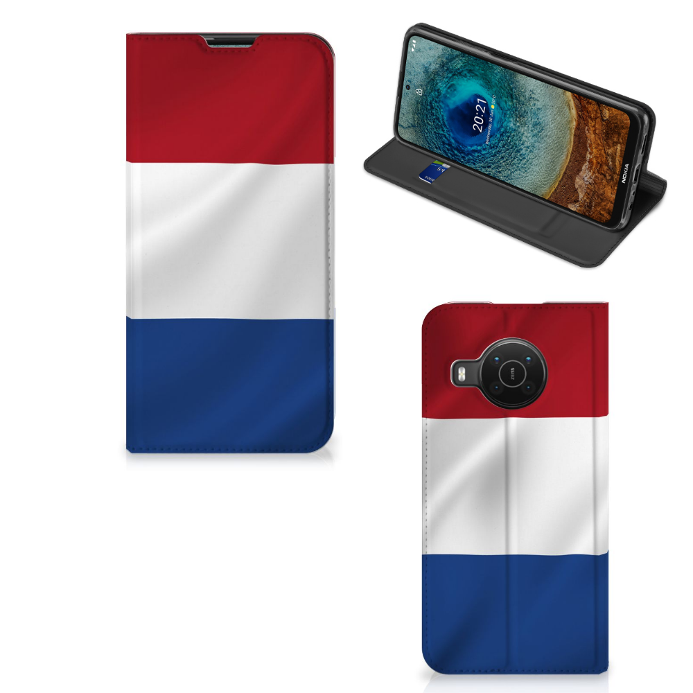 Nokia X20 | X10 Standcase Nederlandse Vlag - B2C Telecom