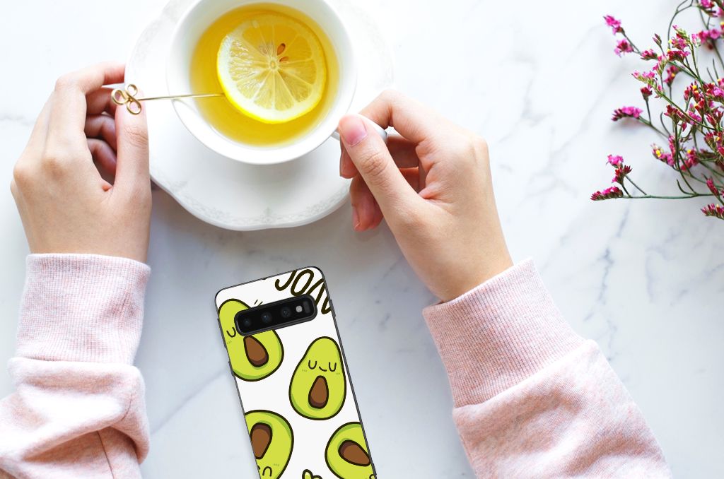 Samsung Galaxy S10 Bumper Hoesje Avocado Singing B2C Telecom