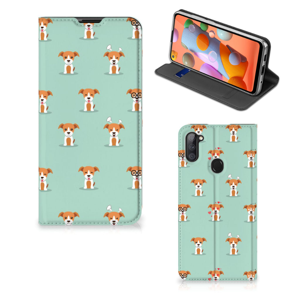Samsung Galaxy M11 | A11 Hoesje maken Pups