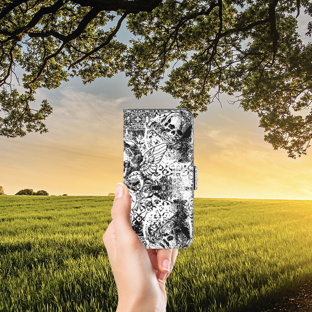 Telefoonhoesje met Naam OnePlus Nord CE 2 Skulls Angel