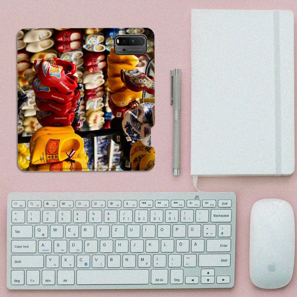 Xiaomi Poco M3 | Redmi 9T Book Cover Klompen - B2C Telecom
