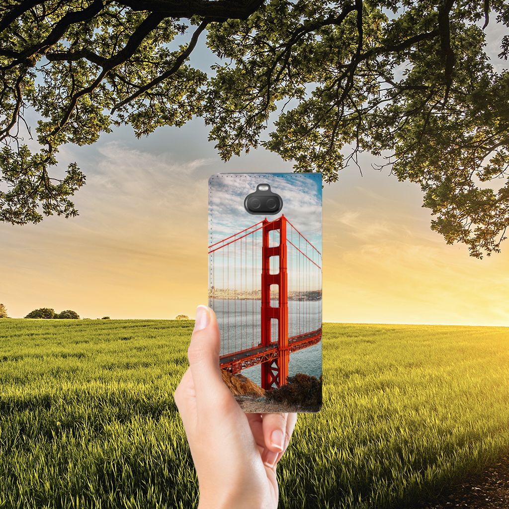 Sony Xperia 10 Plus Book Cover Golden Gate Bridge