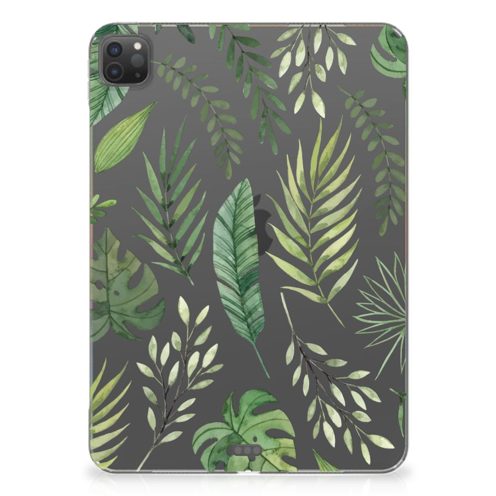 iPad Pro 11 (2024) Siliconen Hoesje Leaves