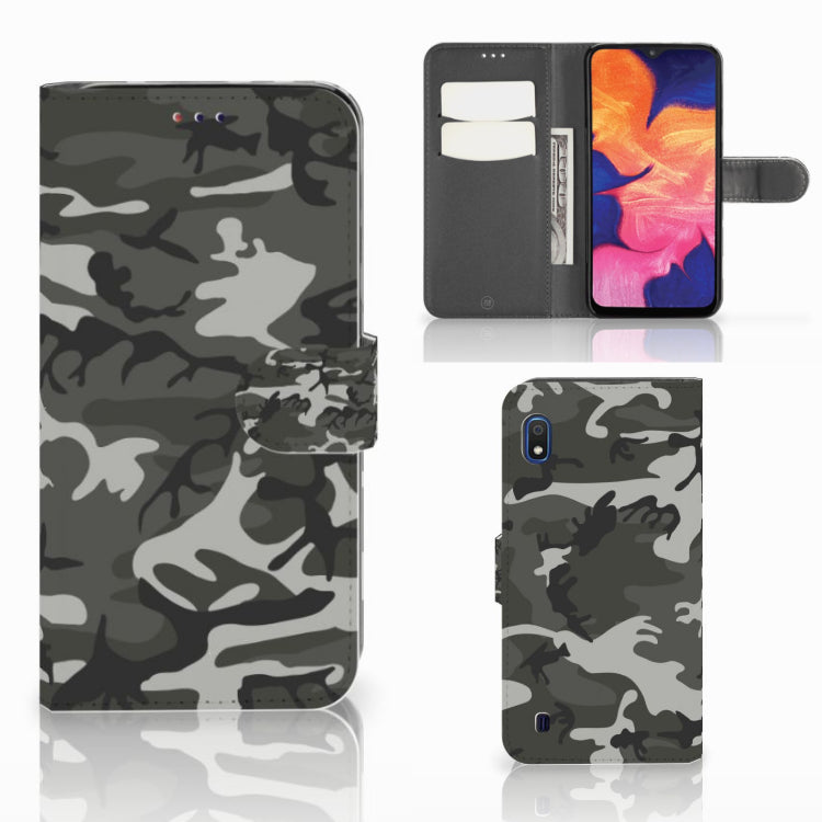 Samsung Galaxy A10 Telefoon Hoesje Army Light