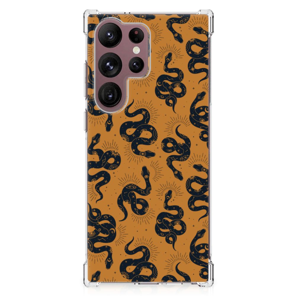Case Anti-shock voor Samsung Galaxy S23 Ultra Snakes B2C Telecom