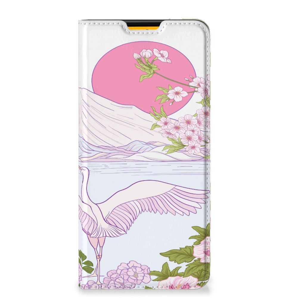 Samsung Galaxy M52 Hoesje maken Bird Standing - B2C Telecom