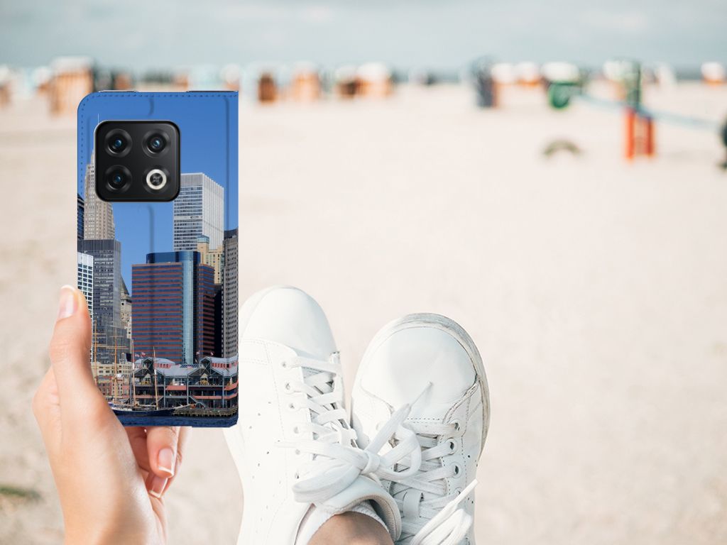 OnePlus 10 Pro Book Cover Vrijheidsbeeld - B2C Telecom