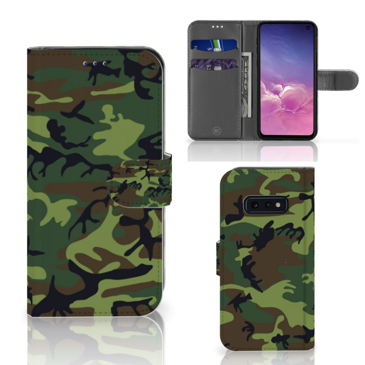 Samsung Galaxy S10e Telefoon Hoesje Army Dark