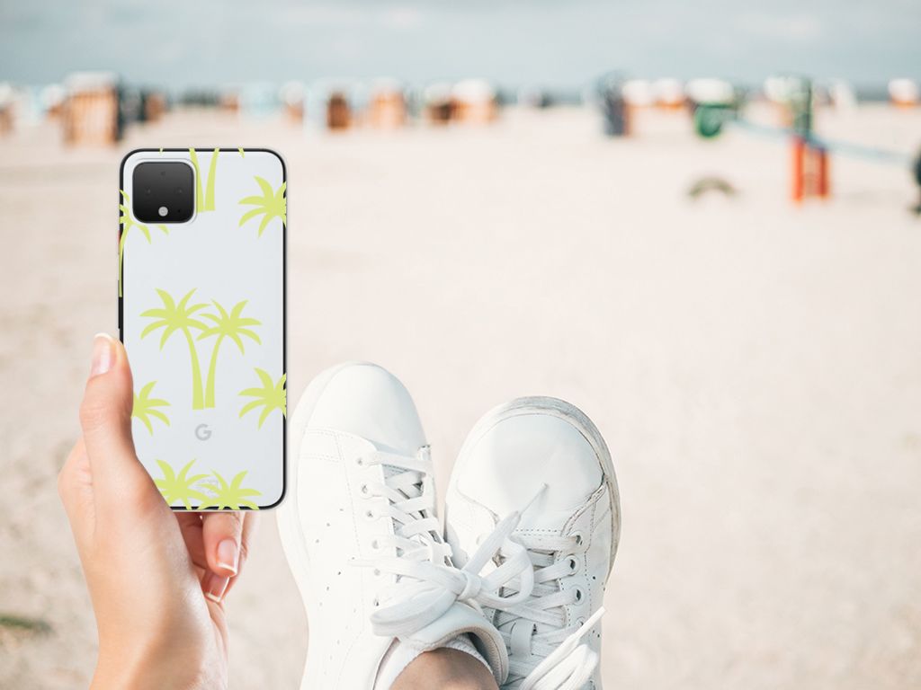Google Pixel 4 TPU Case Palmtrees B2C Telecom
