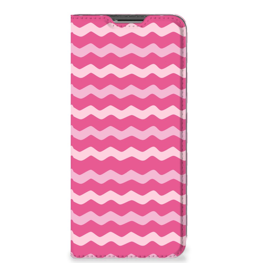 OPPO Find X5 Lite | Reno7 5G Hoesje met Magneet Waves Pink - B2C Telecom