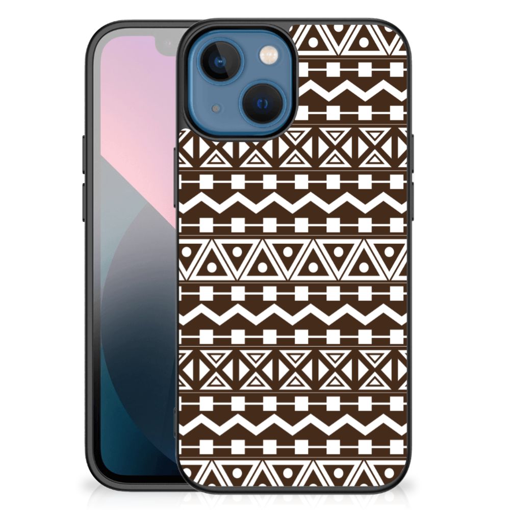 Apple iPhone 13 mini Back Case Aztec Brown