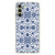 Samsung Galaxy S21FE TPU Case Flower Blue B2C Telecom