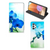 Samsung Galaxy A32 4G | A32 5G Enterprise Editie Smart Cover Orchidee Blauw - Cadeau voor je Moeder - B2C Telecom