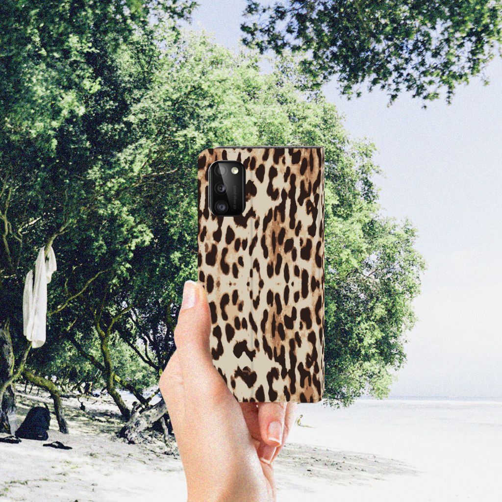 Samsung Galaxy A41 Hoesje maken Leopard - B2C Telecom