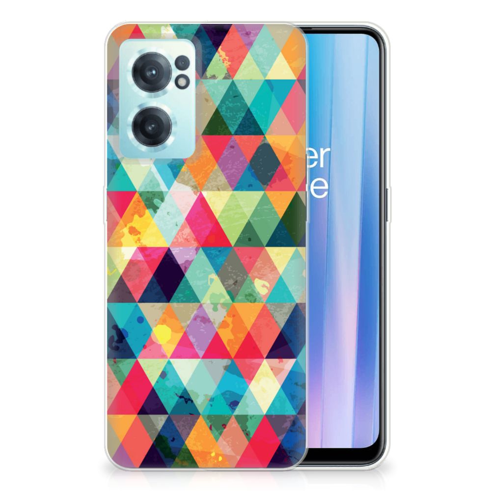 OnePlus Nord CE 2 5G TPU bumper Geruit