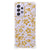 Samsung Galaxy A33 Case Gouden Bloemen B2C Telecom