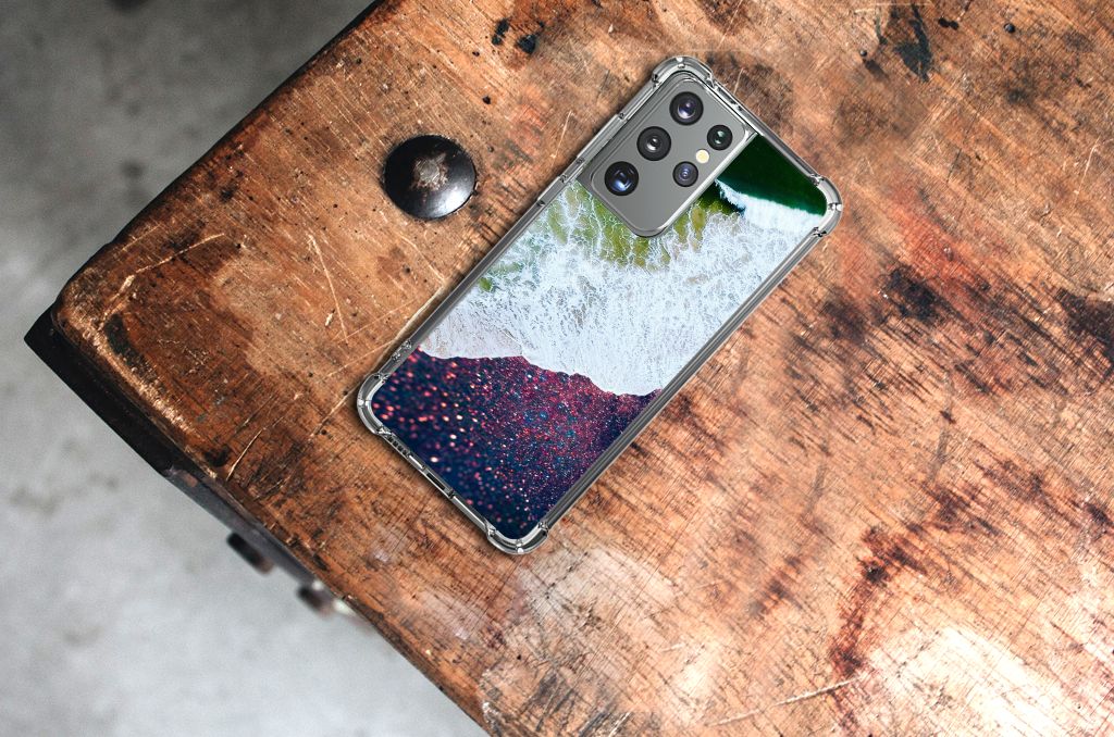 Samsung Galaxy S21 Ultra Shockproof Case Sea in Space B2C Telecom