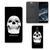 Mobiel BookCase Nokia 5.1 (2018) Skull Eyes