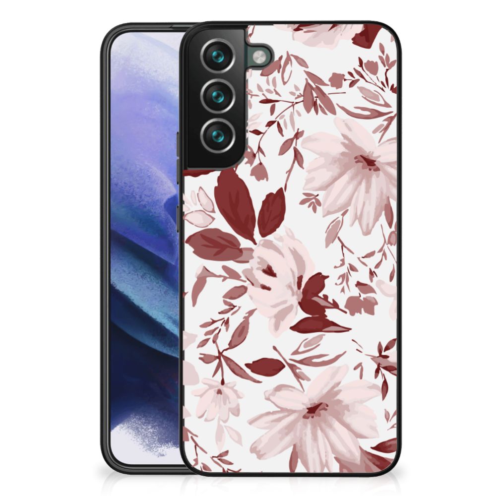 Kleurrijke Telefoonhoesje Samsung Galaxy S22 Plus Watercolor Flowers B2C Telecom