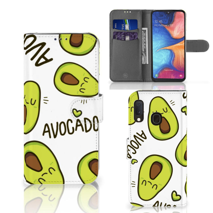 Samsung Galaxy A20e Leuk Hoesje Avocado Singing