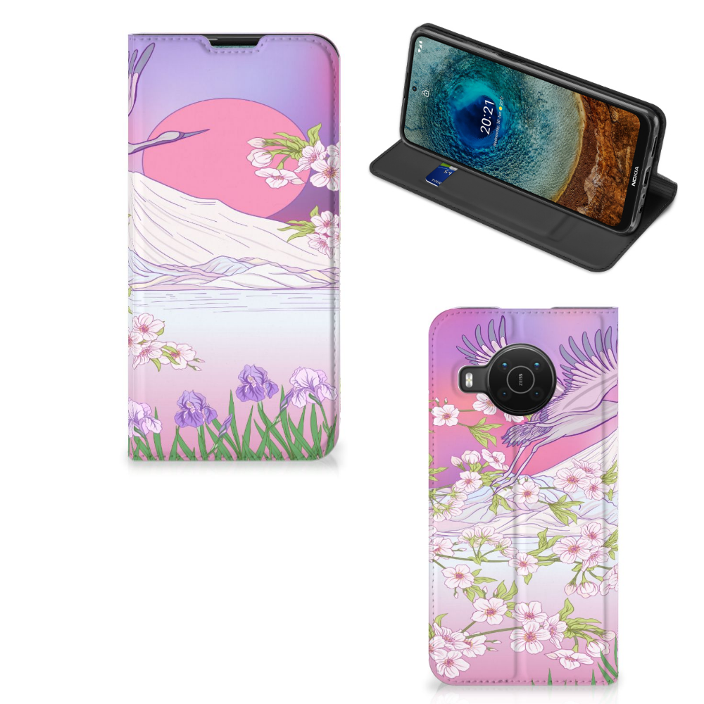 Nokia X20 | X10 Hoesje maken Bird Flying - B2C Telecom