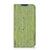 iPhone 14 Pro Book Wallet Case Green Wood