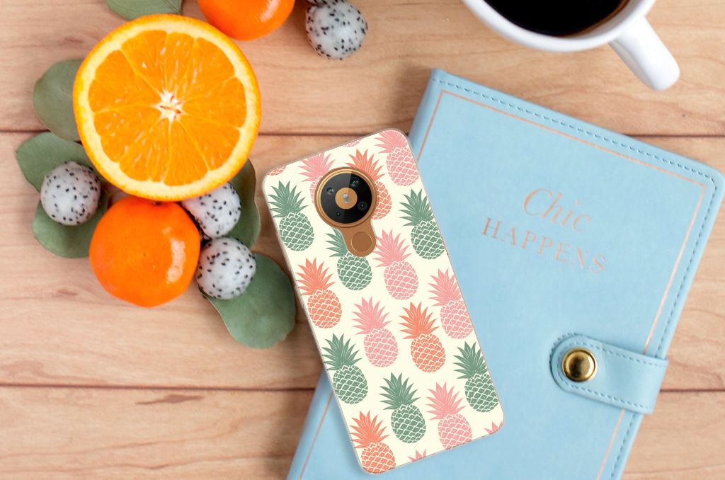 Nokia 5.3 Siliconen Case Ananas B2C Telecom